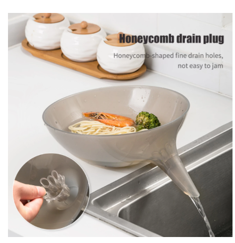 Kitchen Creative Noodles Salad Washing Vegetables And Fruits Pot Funnel Kitchen Creative Noodles Salad Washing Vegetables And Fruits Pot Funnel